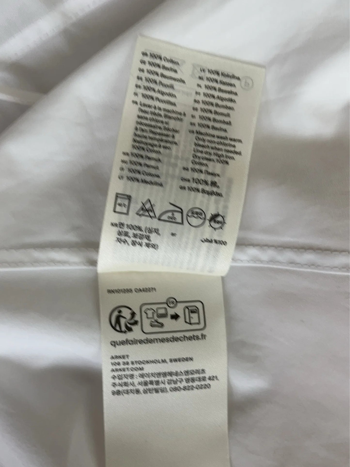 Arket-skjorta NWOT