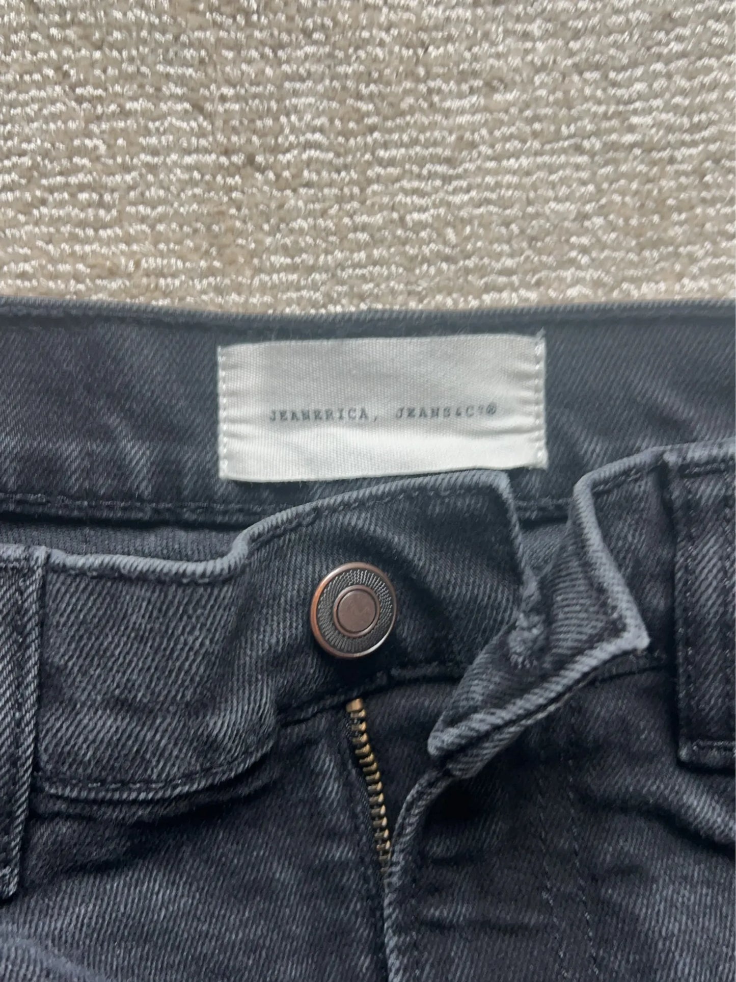 Jeanerica Tw015/ Black 2 Weeks-jeans