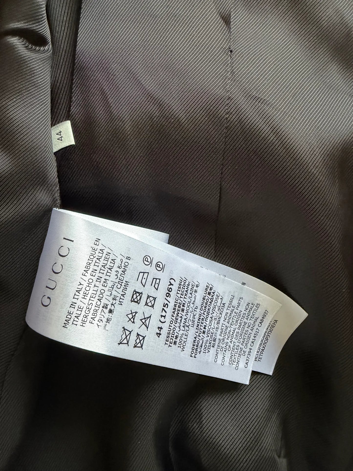 Gucci Gg Wool , 715724 Zhw03-ullkavaj NWOT