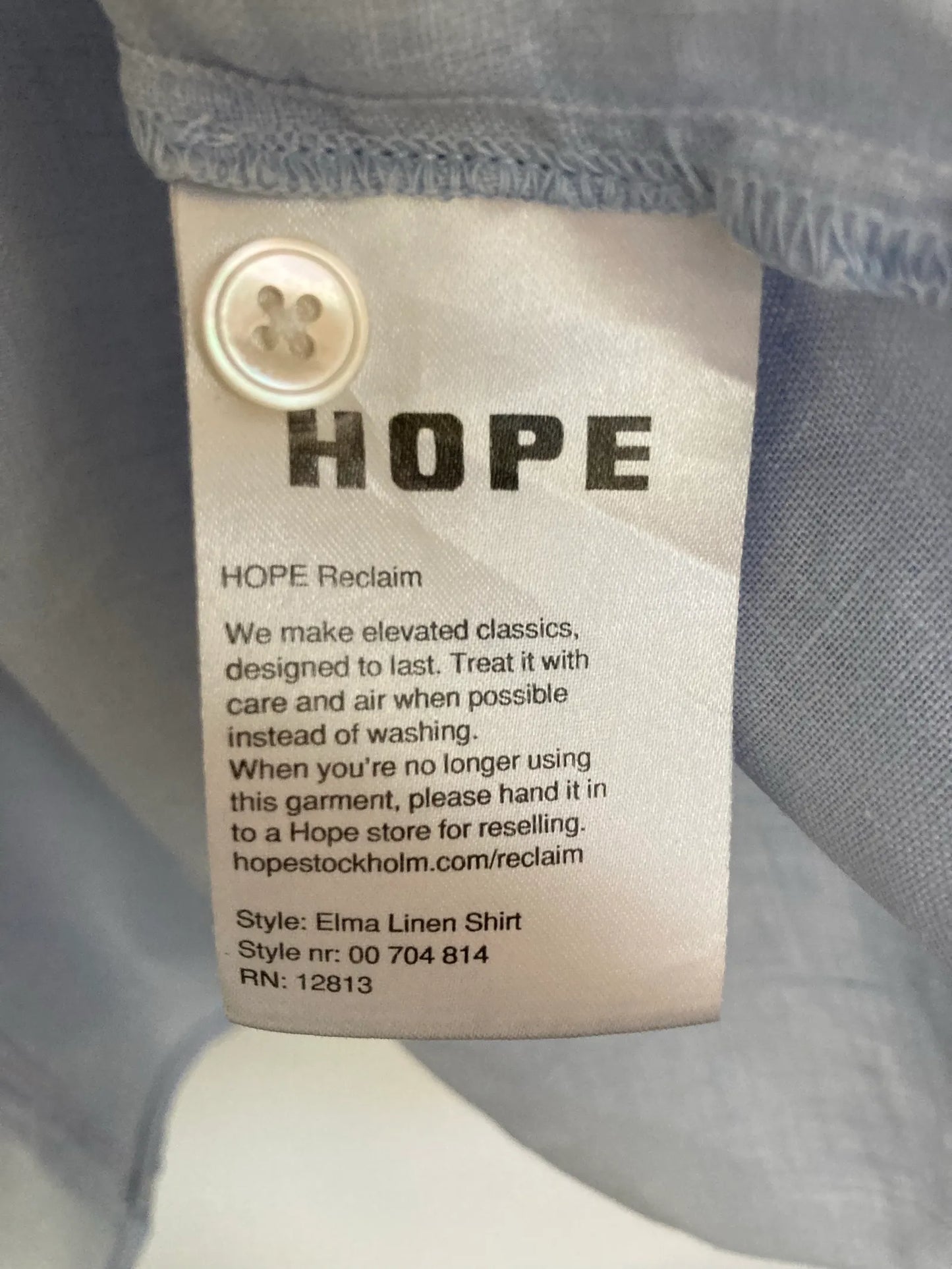 Hope-linneskjorta