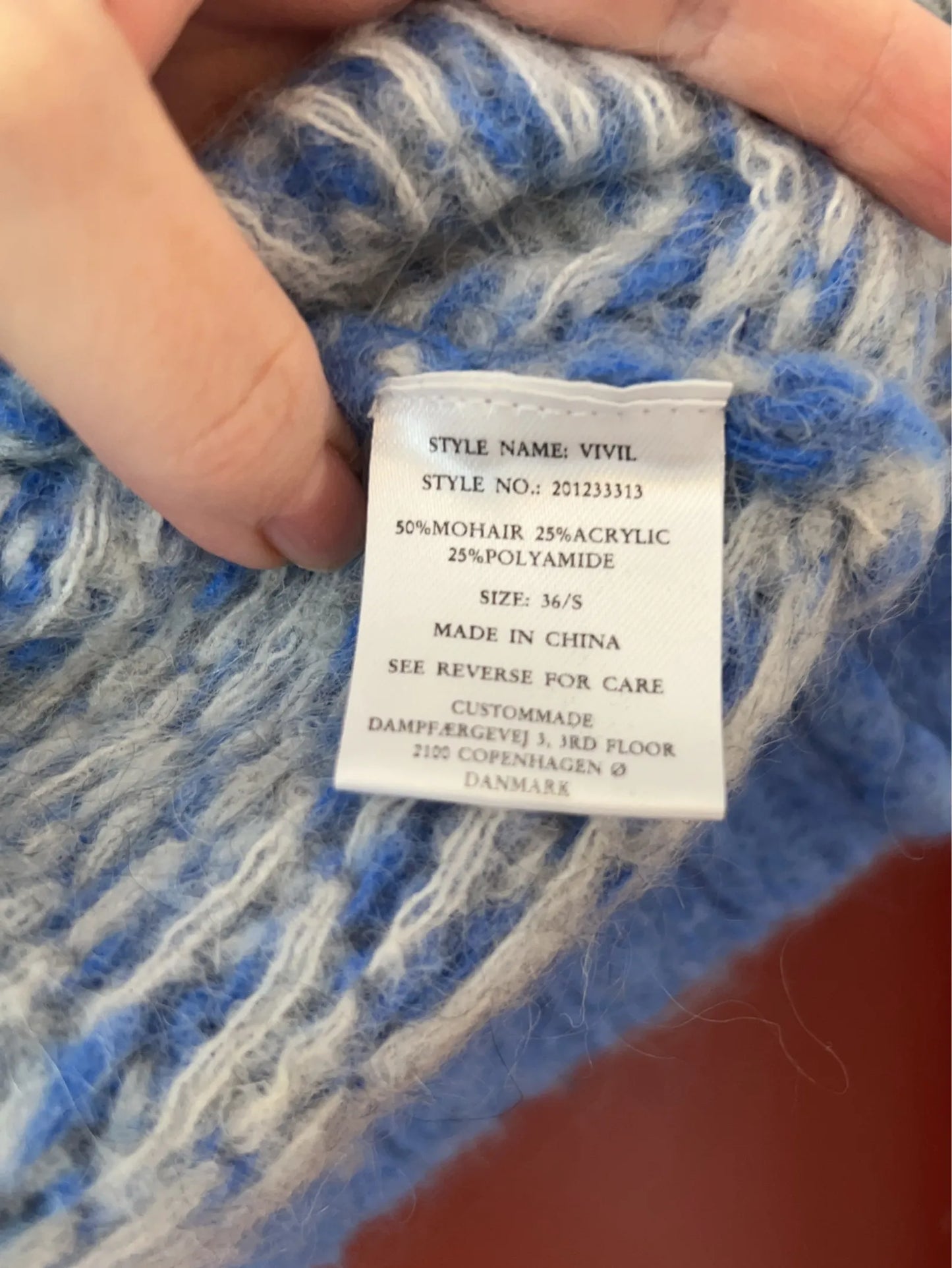Custommade-tröja