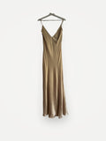 Saint Laurent Silk Slip-sidenklänning NWT