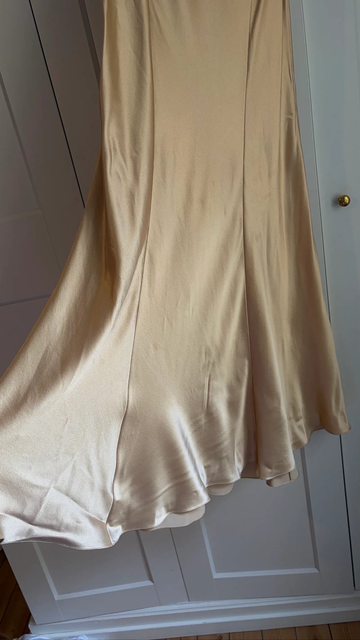 Saint Laurent Silk Slip-sidenklänning NWT