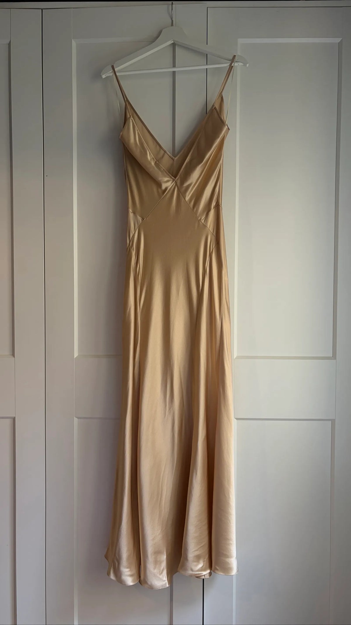 Saint Laurent Silk Slip-sidenklänning NWT