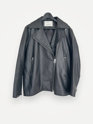 Dagmar Leather-skinnjacka NWOT