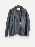 Dagmar Leather-skinnjacka NWOT