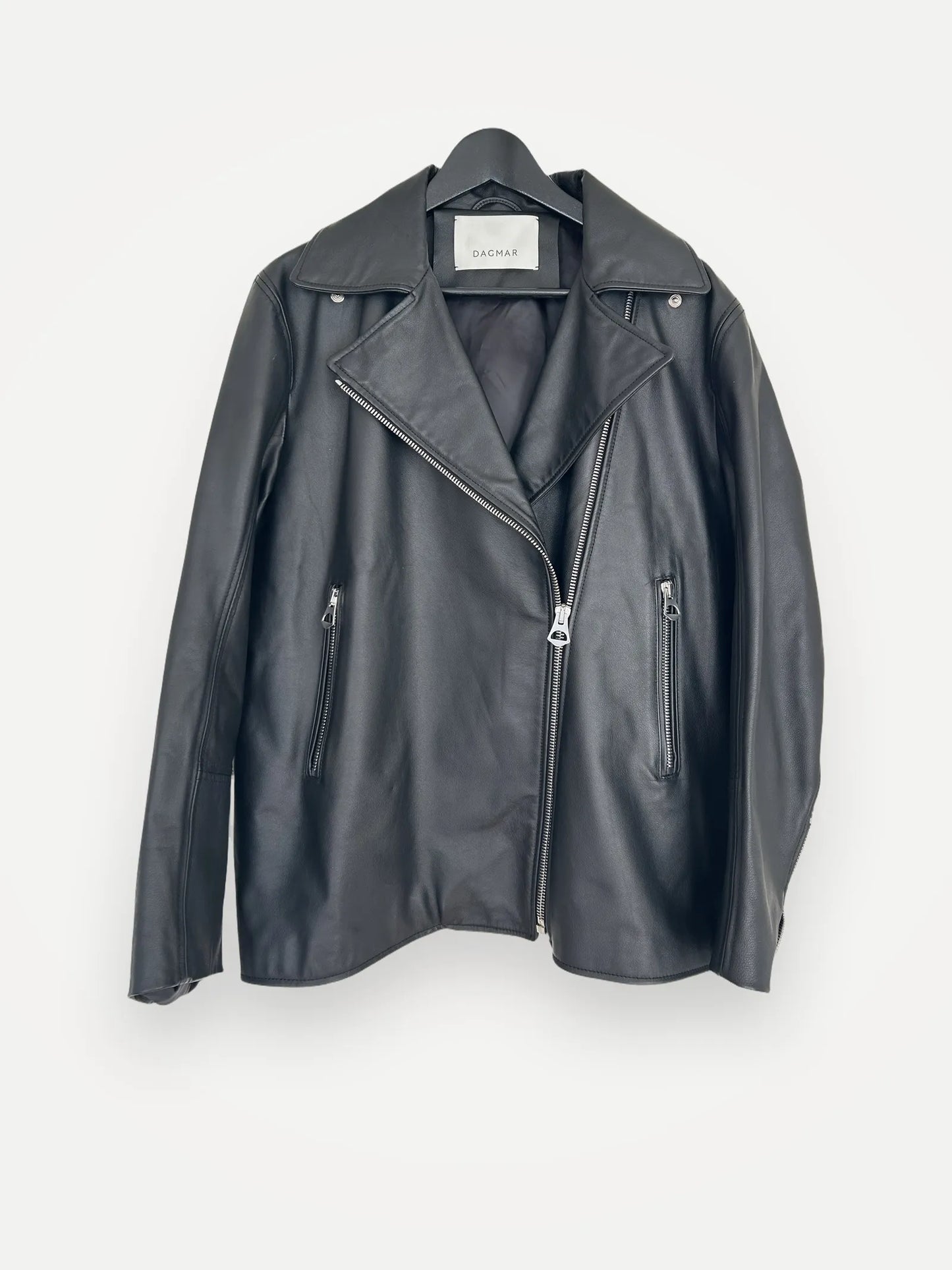 Dagmar Leather-skinnjacka NWOT