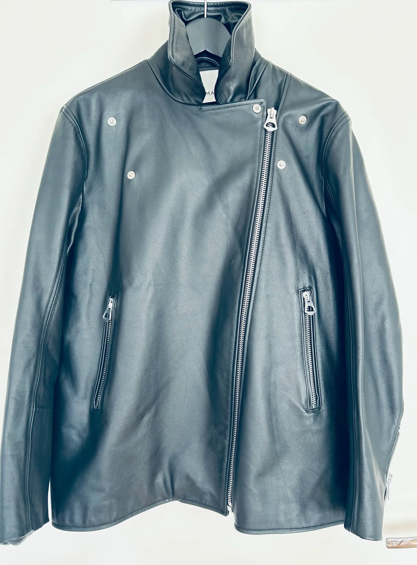 Dagmar Leather-skinnjacka NWOT