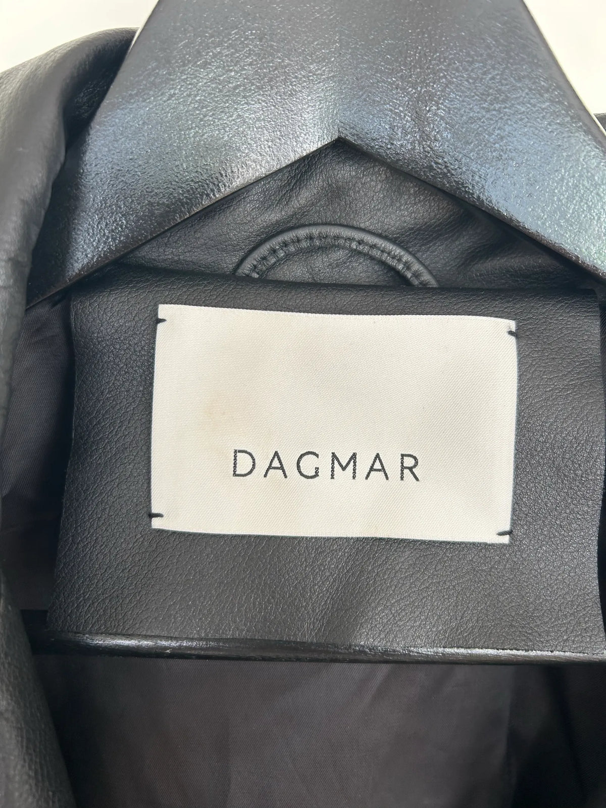 Dagmar Leather-skinnjacka NWOT
