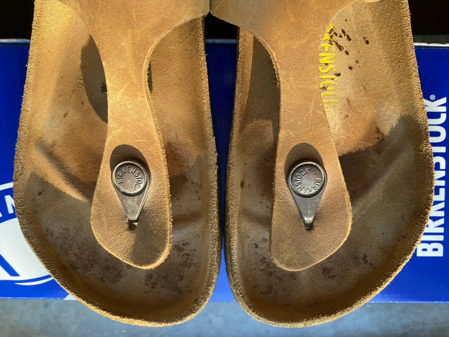 Birkenstock Gizeh-skinnsandaler