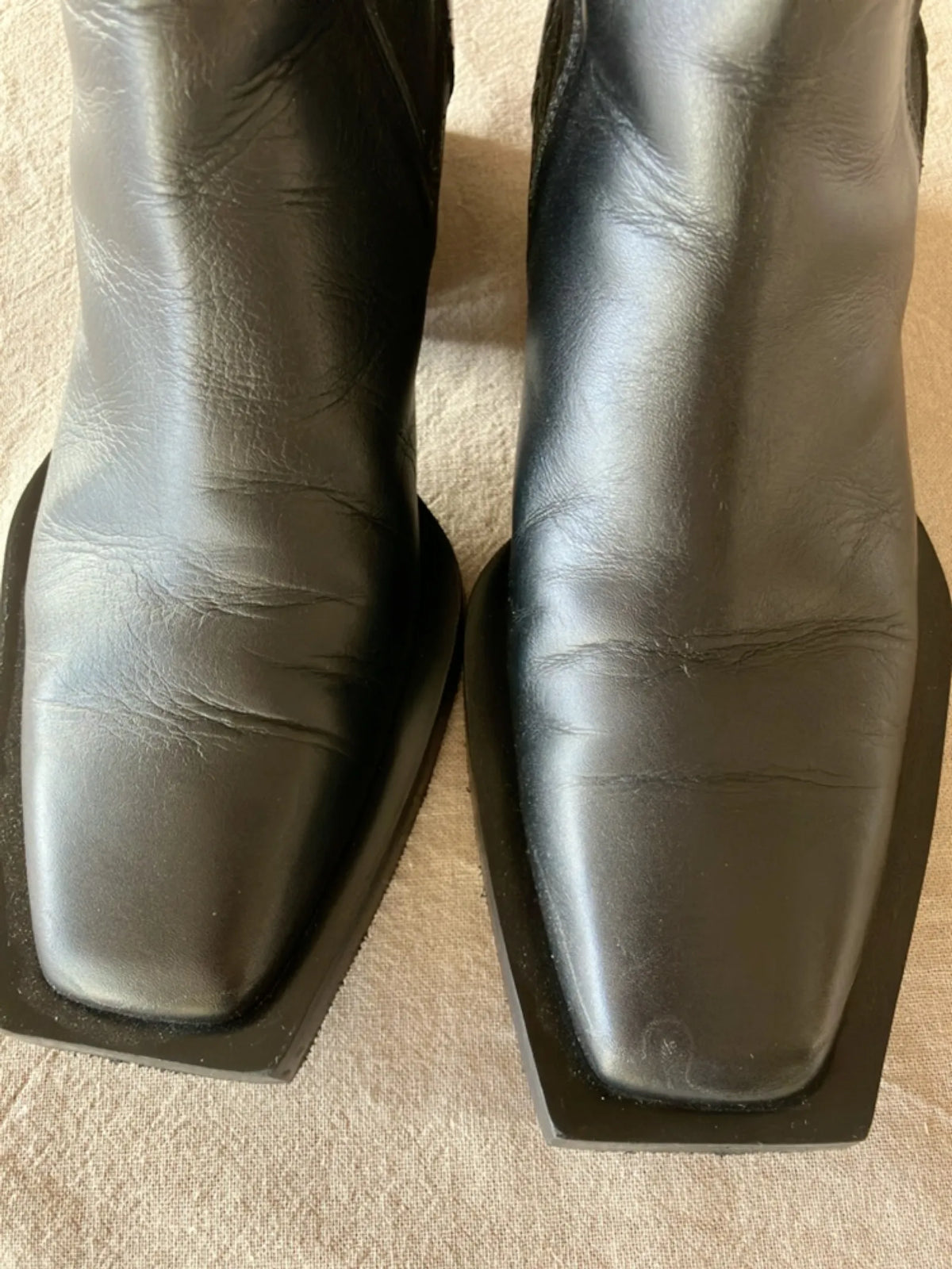Dagmar Square Toe Chelsea-skinnboots