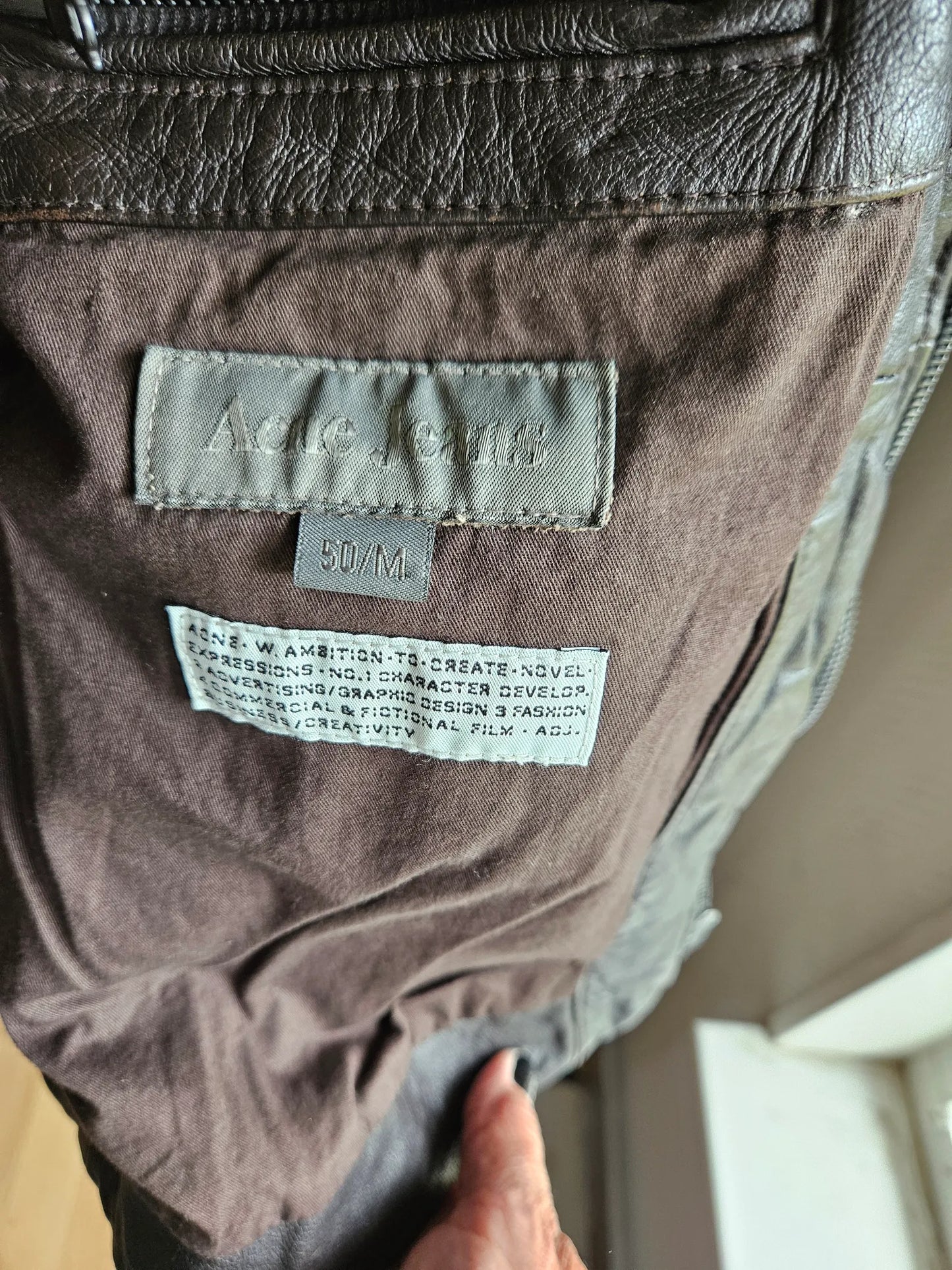 Acne Studios-skinnjacka