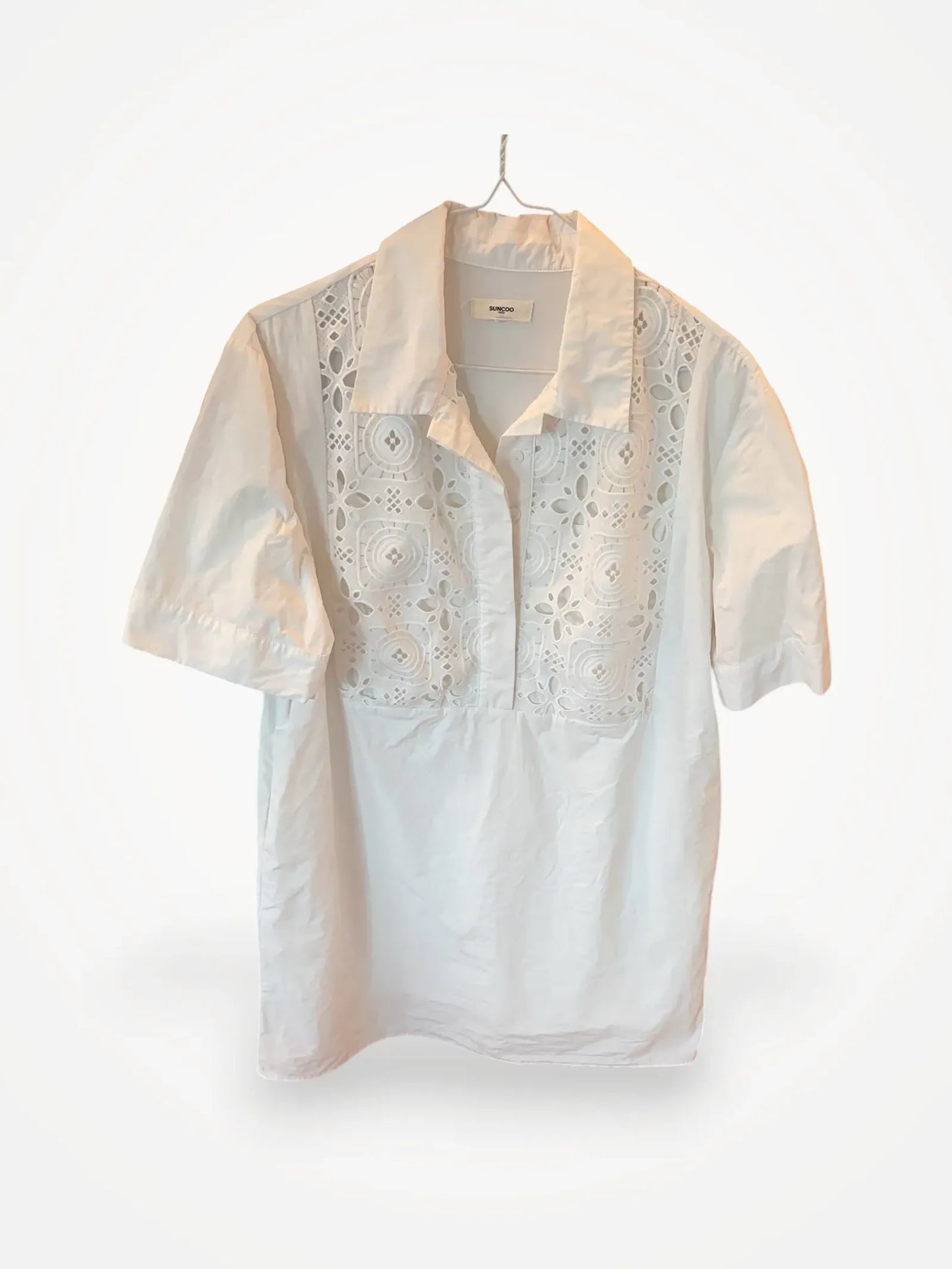 Suncoo Robe Cross-klänning NWOT