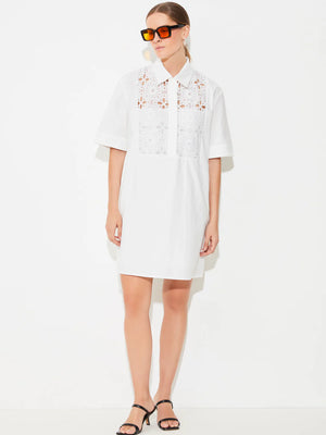 Suncoo Robe Cross-klänning NWOT