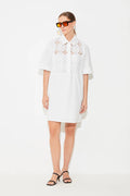 Suncoo Robe Cross-klänning NWOT