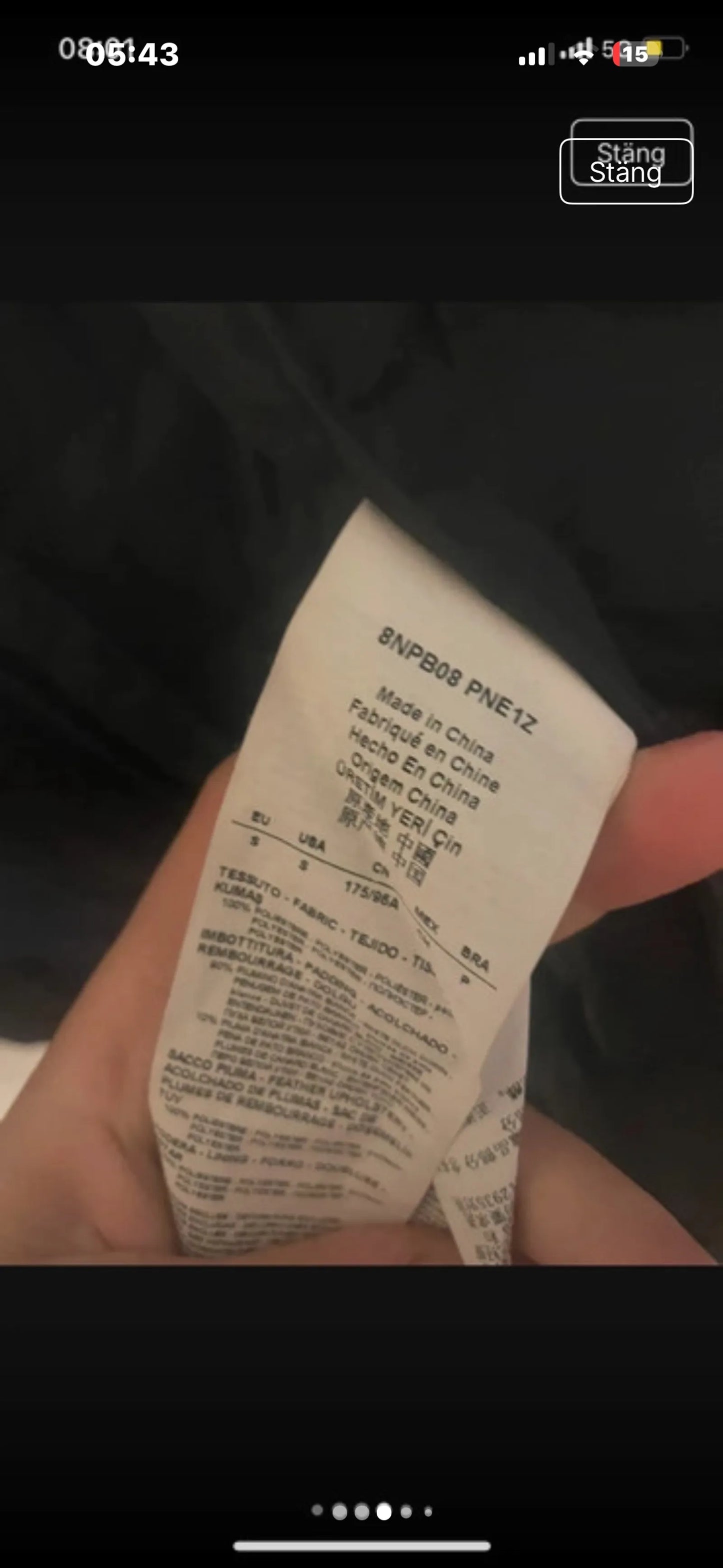 Armani Puffer jacket