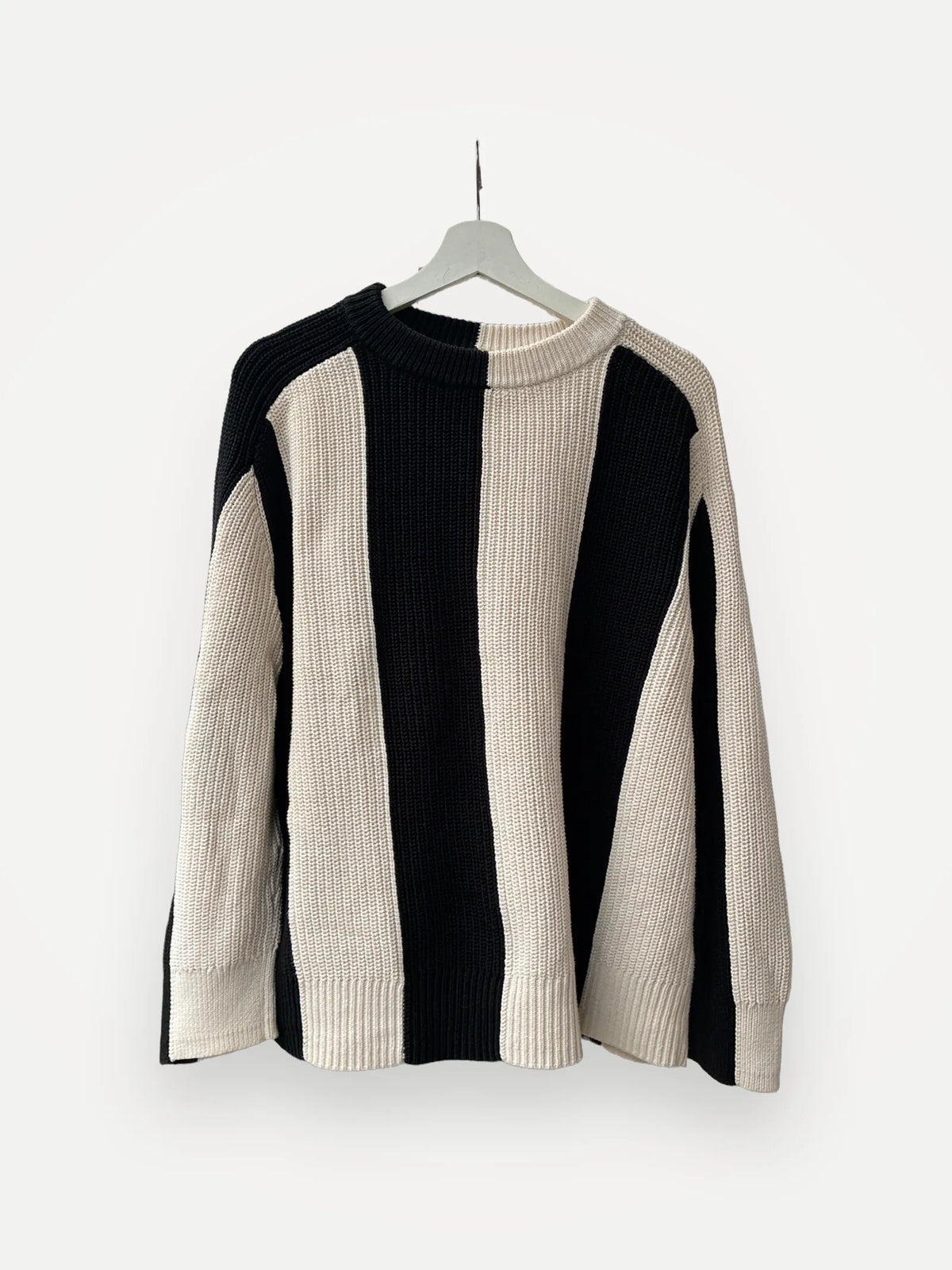 Arket Block Striped Cotton-tröja NWOT