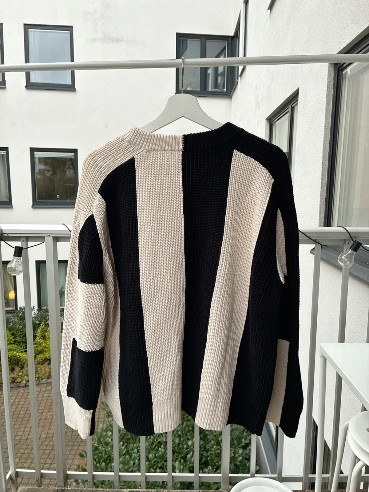 Arket Block Striped Cotton-tröja NWOT