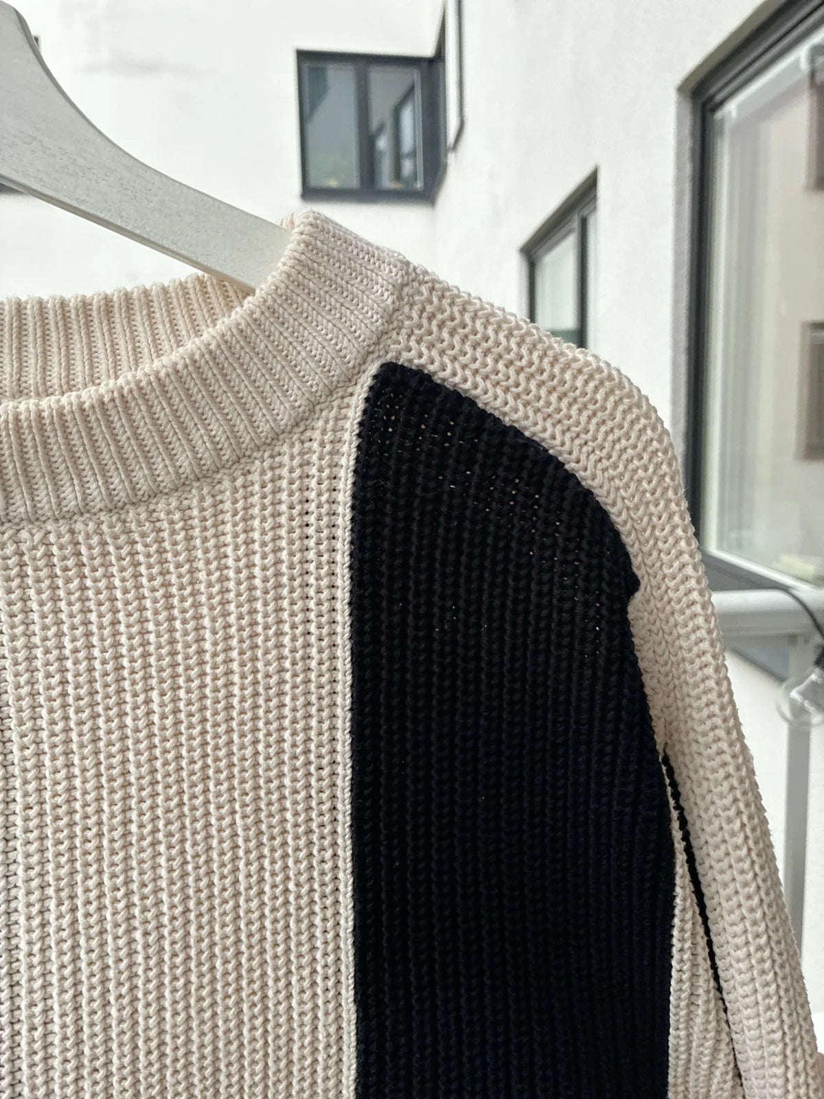 Arket Block Striped Cotton-tröja NWOT