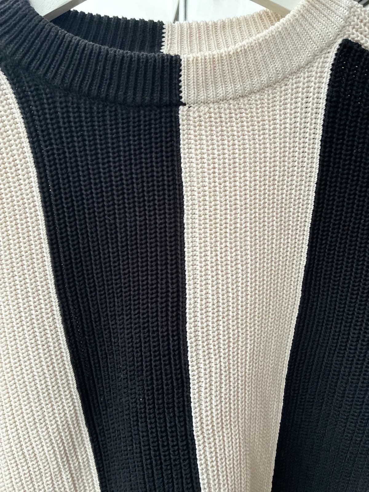 Arket Block Striped Cotton-tröja NWOT