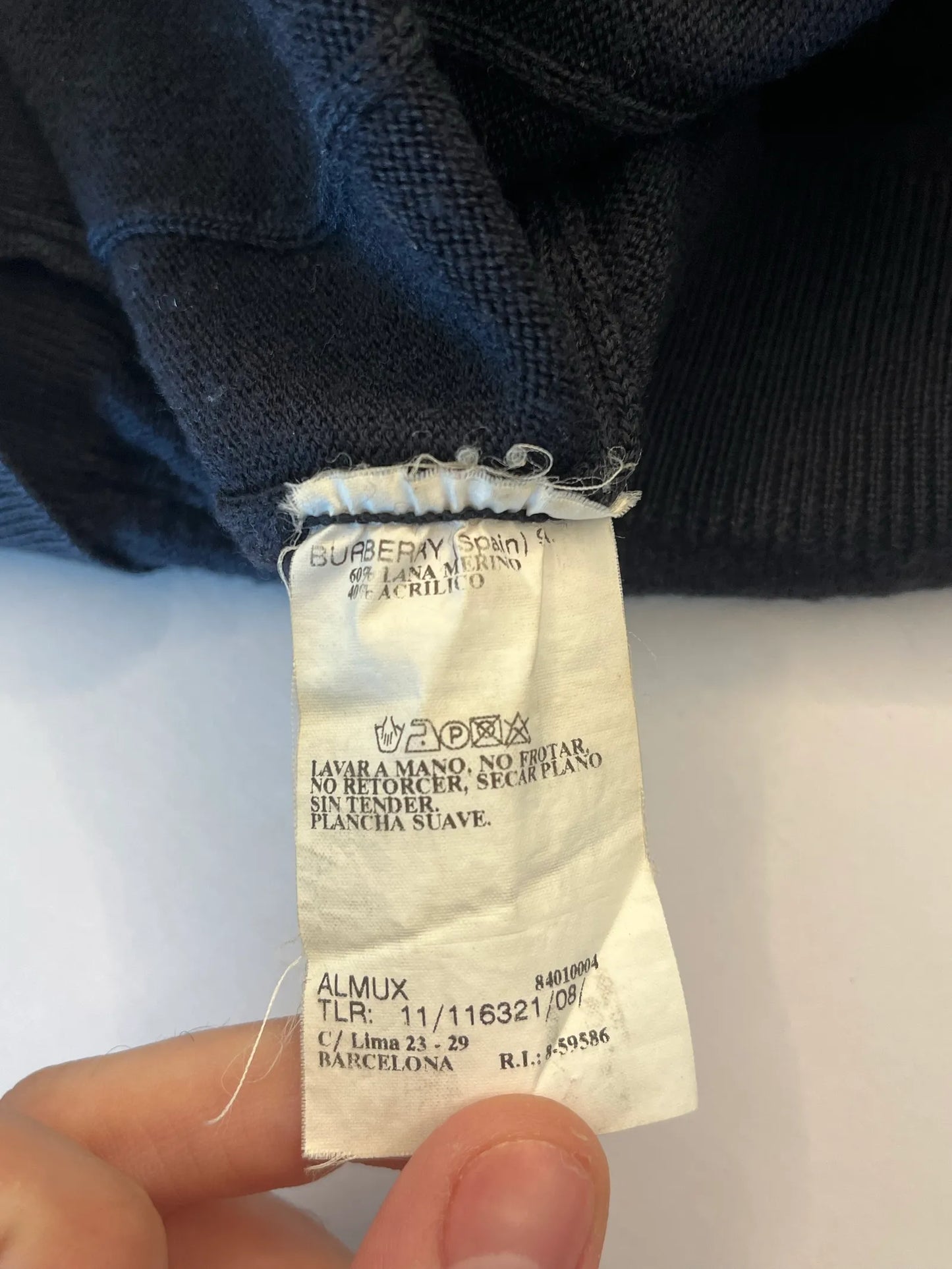 Burberry-tröja