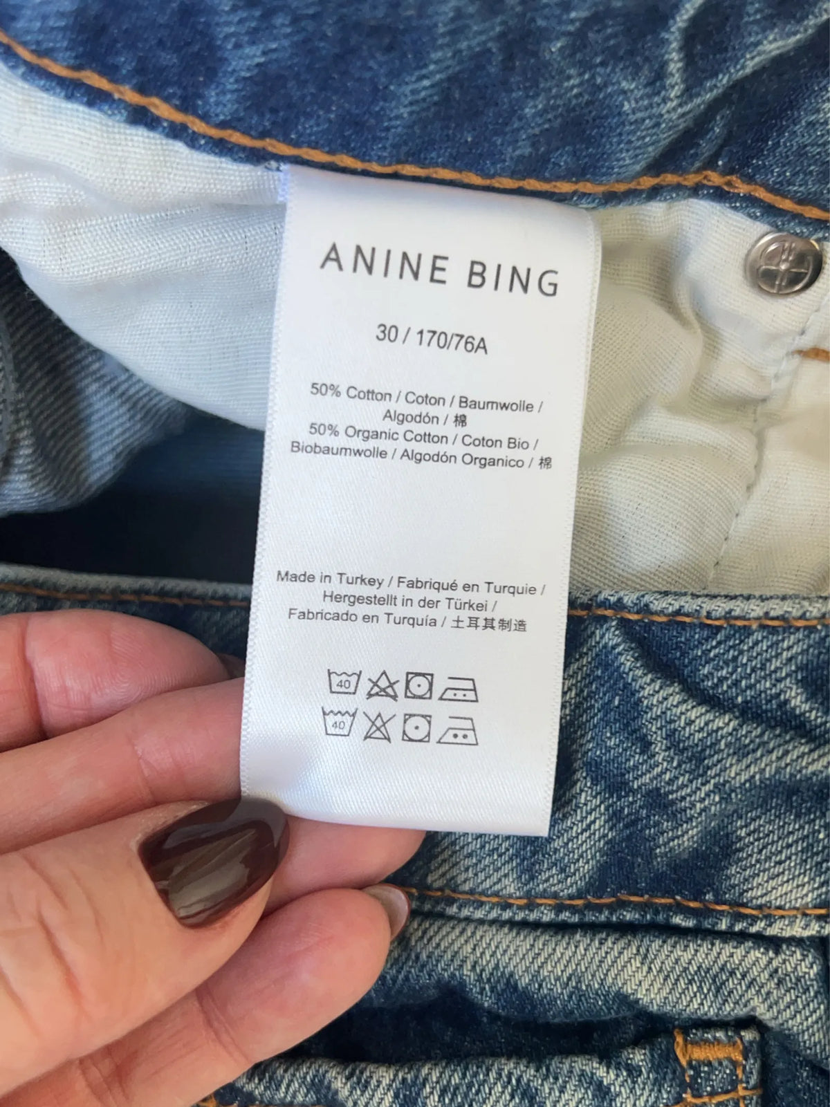 Anine Bing Vin Jean Jeans