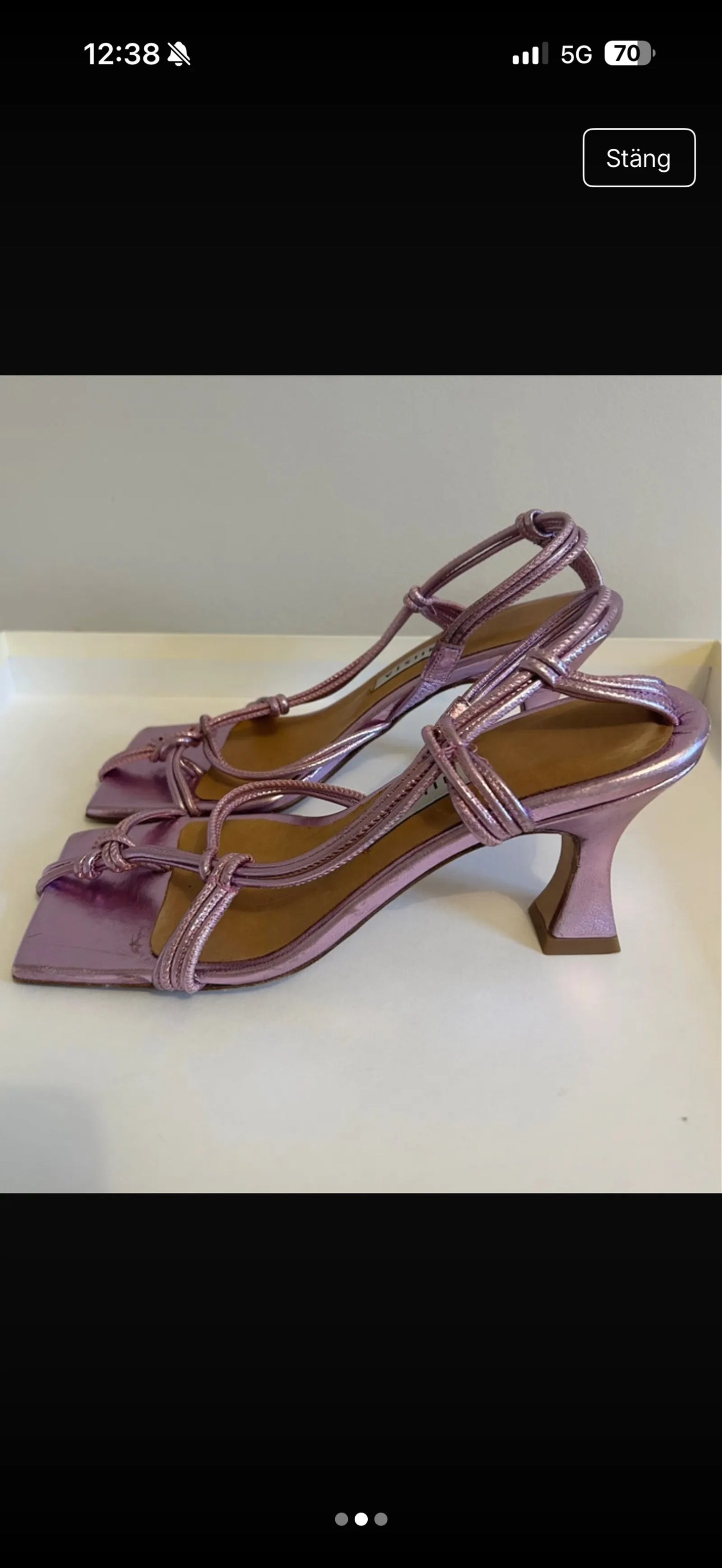 Miista Sally Strappy Scuare Toe . Heels
