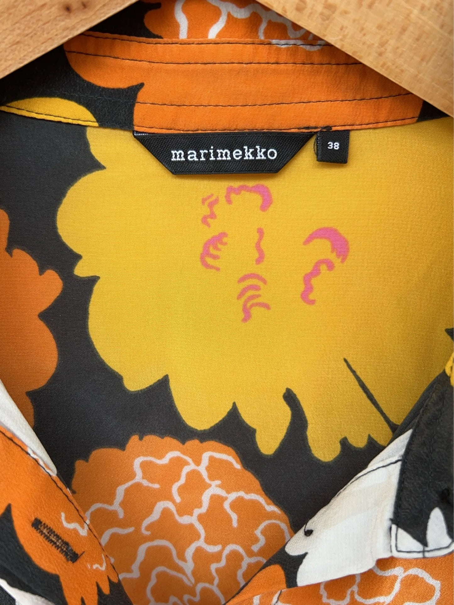Marimekko-sidenblus