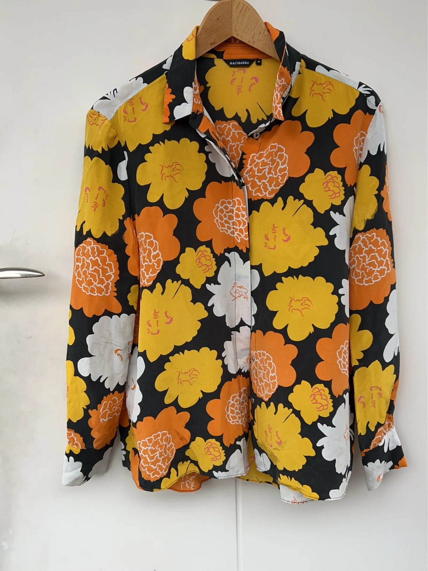 Marimekko-sidenblus