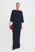 Filippa K Crepe Jersey Batwing-klänning NWOT