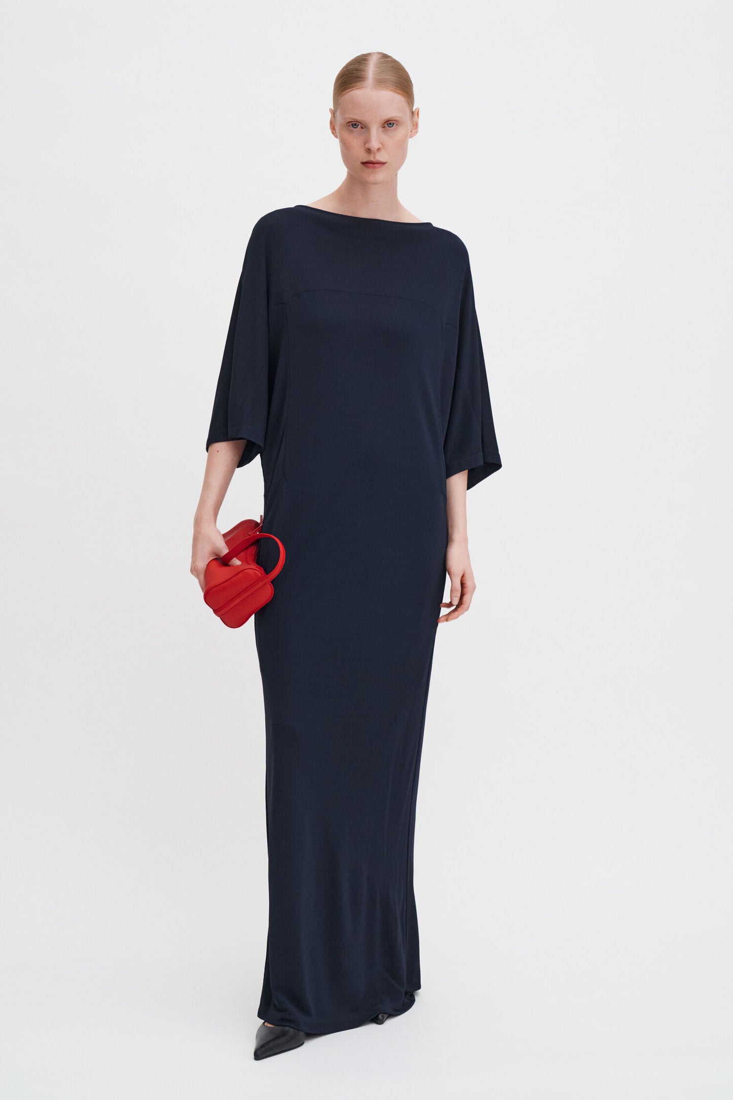 Filippa K Crepe Jersey Batwing-klänning NWOT