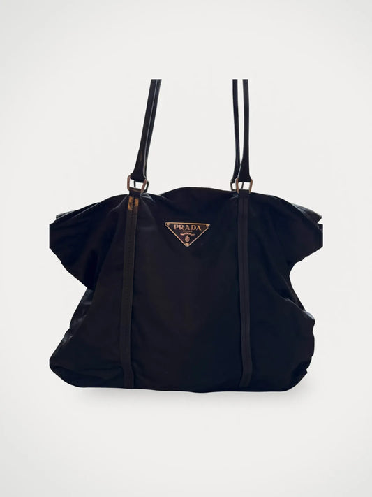 Prada Tessuto-axelremsväska