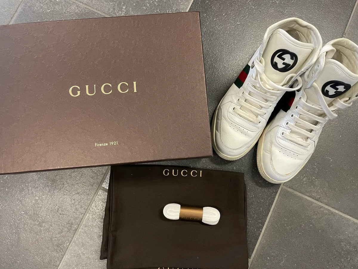 Gucci-skinnsneakers