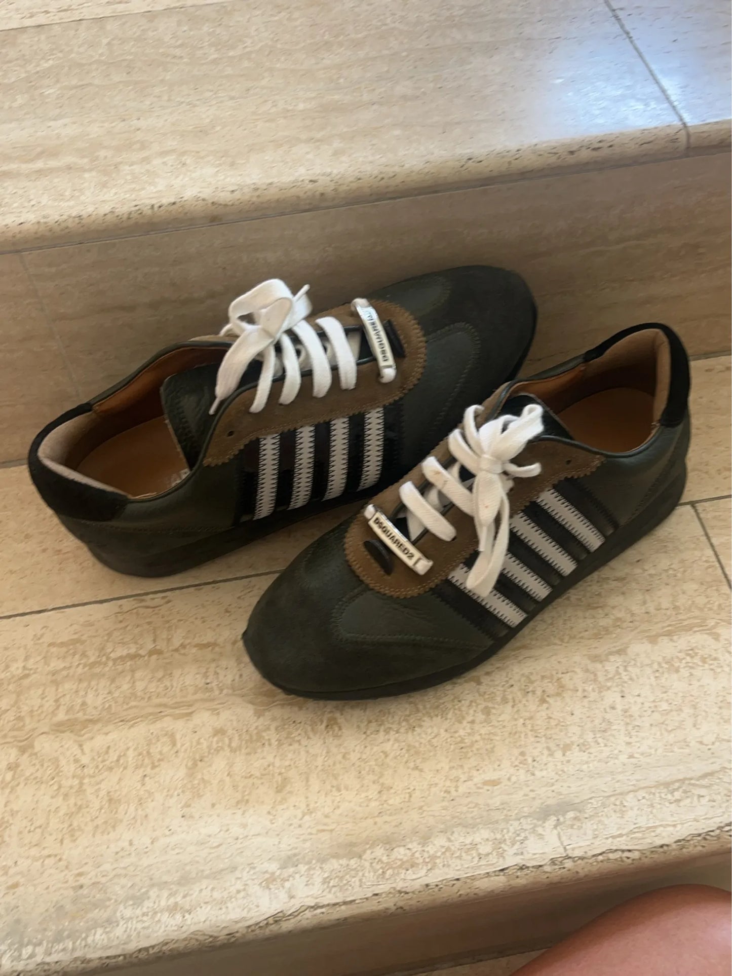 Dsquared2-skinnsneakers