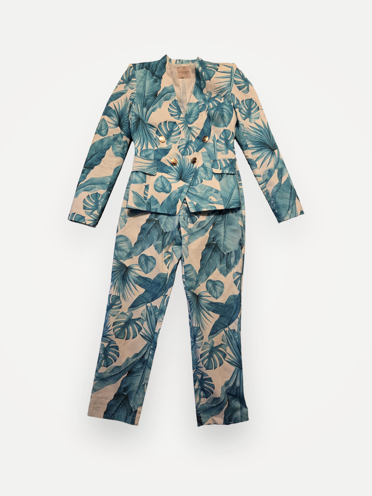 Rinascimento Verde Acqua Suit