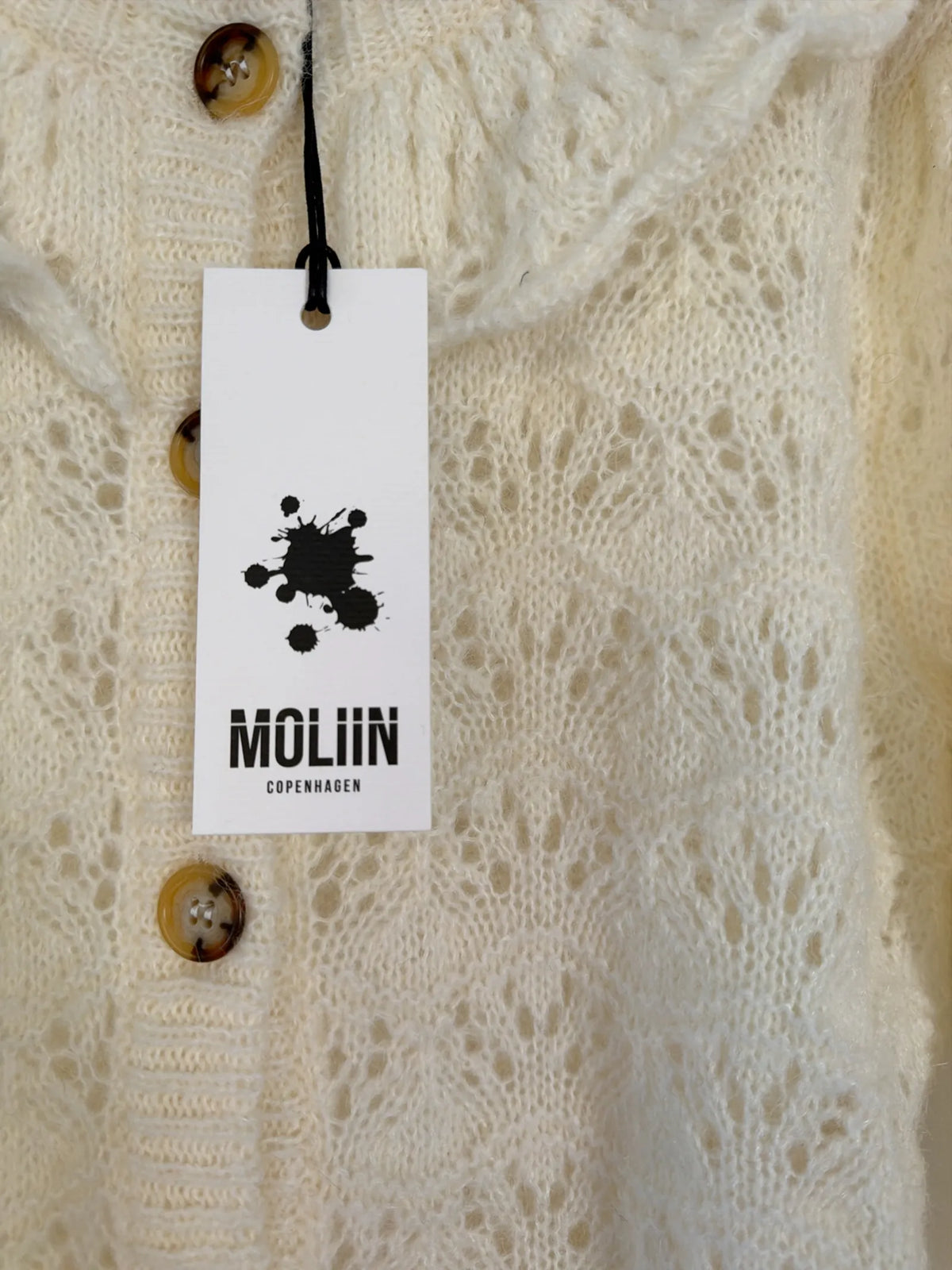Moliin Gerda Knitwear-ullkofta NWT