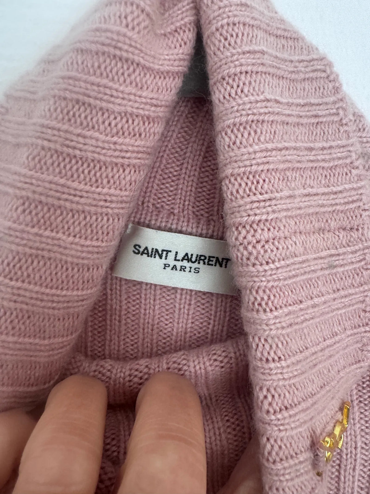 Saint Laurent-ullpolotröja