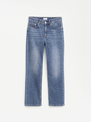 Filippa K Stella Cropped Mid Blue Wash Jeans