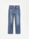 Filippa K Stella Cropped Mid Blue Wash Jeans
