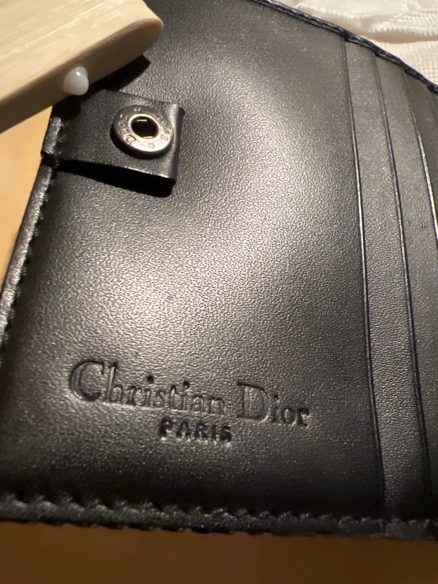 Christian Dior-plånbok NWOT