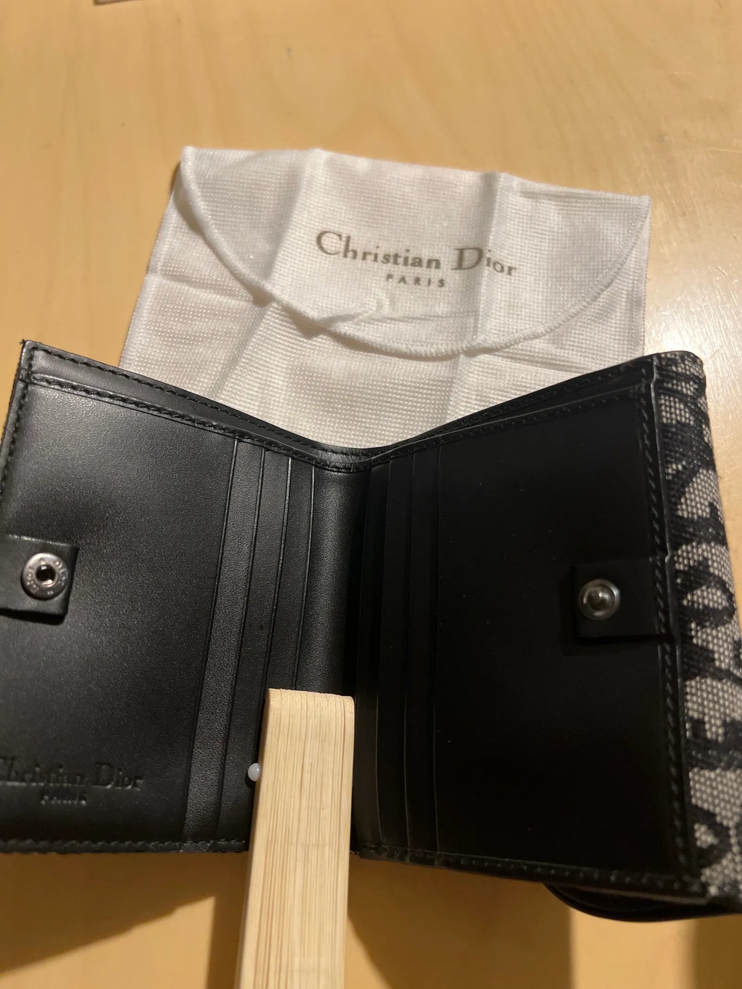 Christian Dior-plånbok NWOT