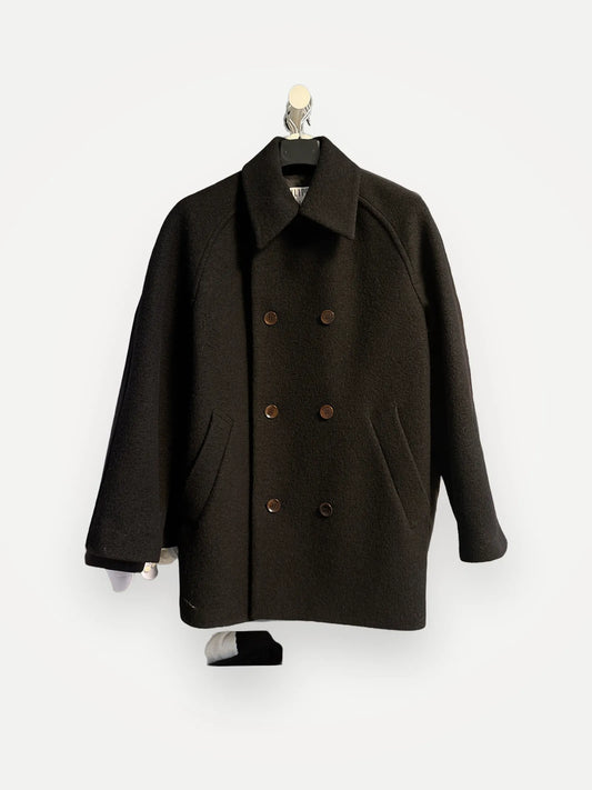 Filippa K Double Breasted Boiled Wool Peacoat-ulljacka NWT