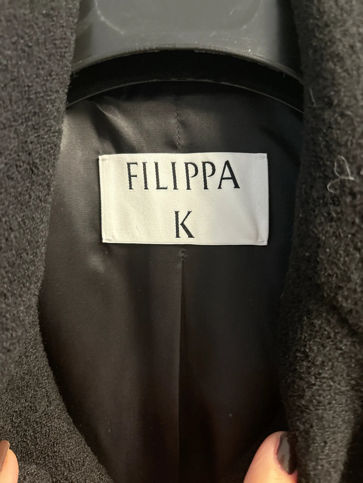 Filippa K Double Breasted Boiled Wool Peacoat-ulljacka NWT