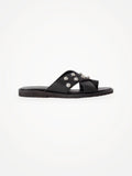 Blankens Mette With Pearls Black Sandals