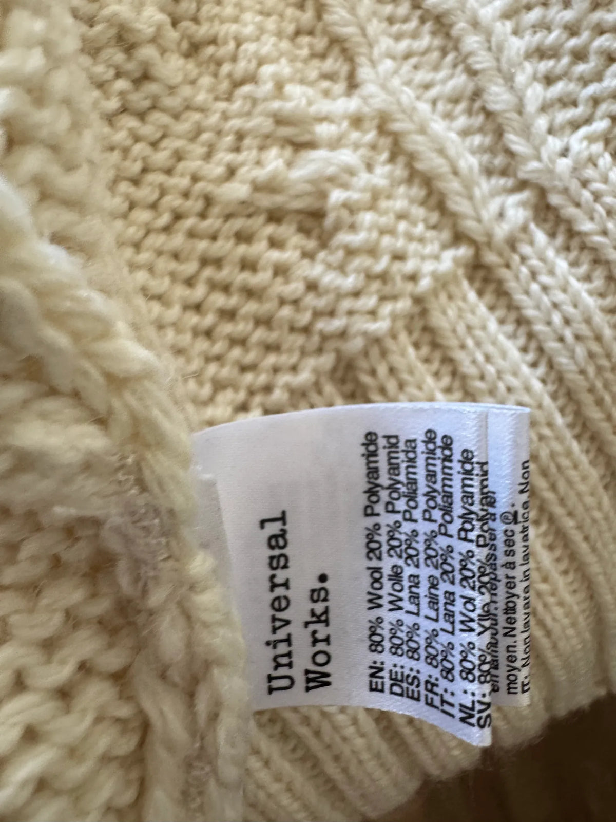 Universal Works. Cardigan