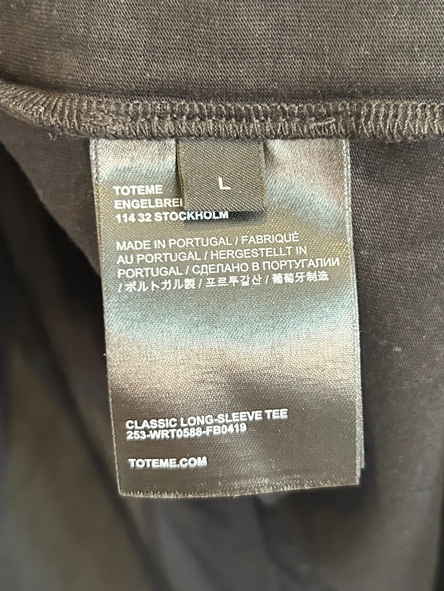 Toteme Classic Long-sleeve Sweater