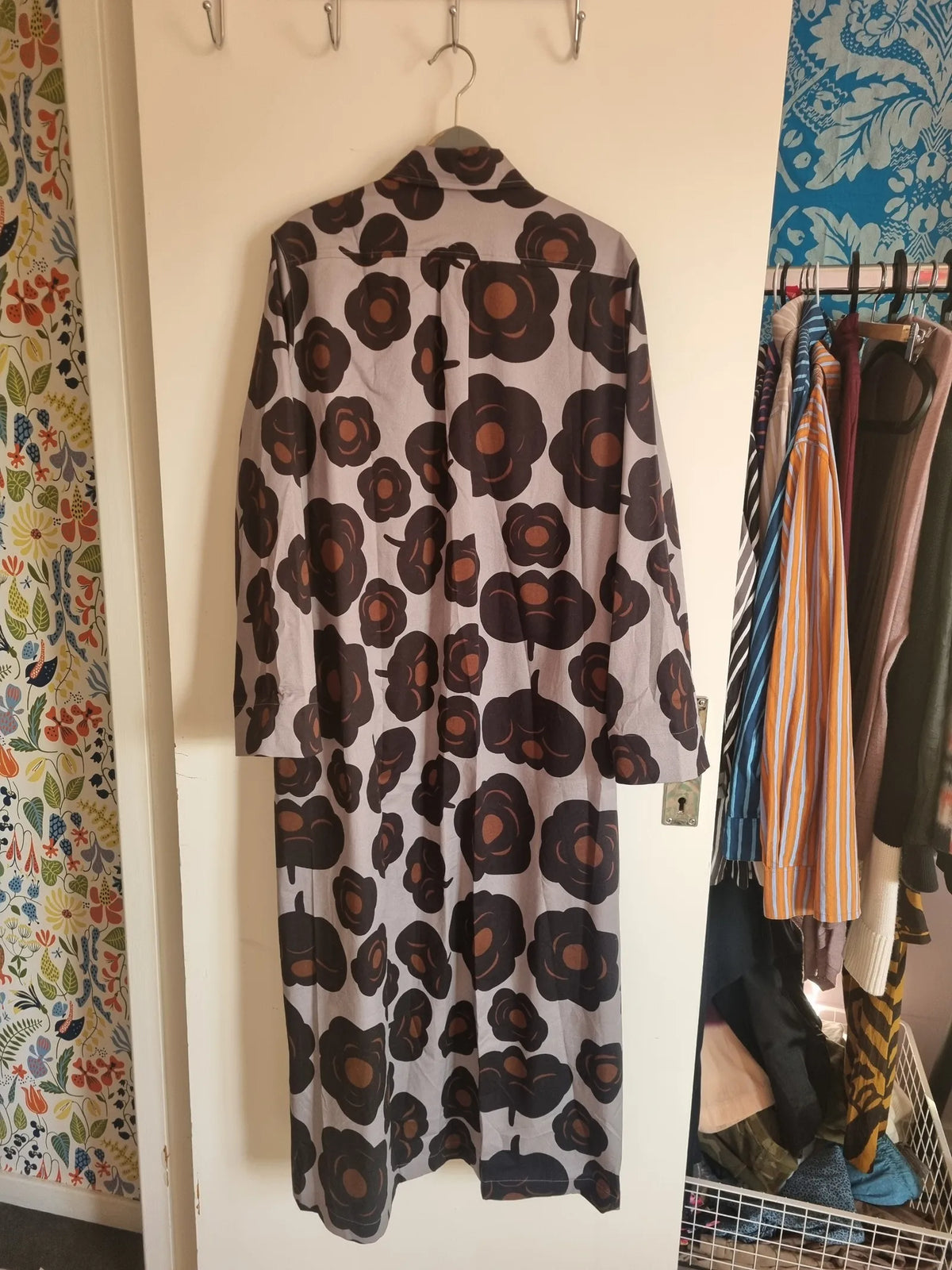 Marimekko Molla Tumma-klänning NWT