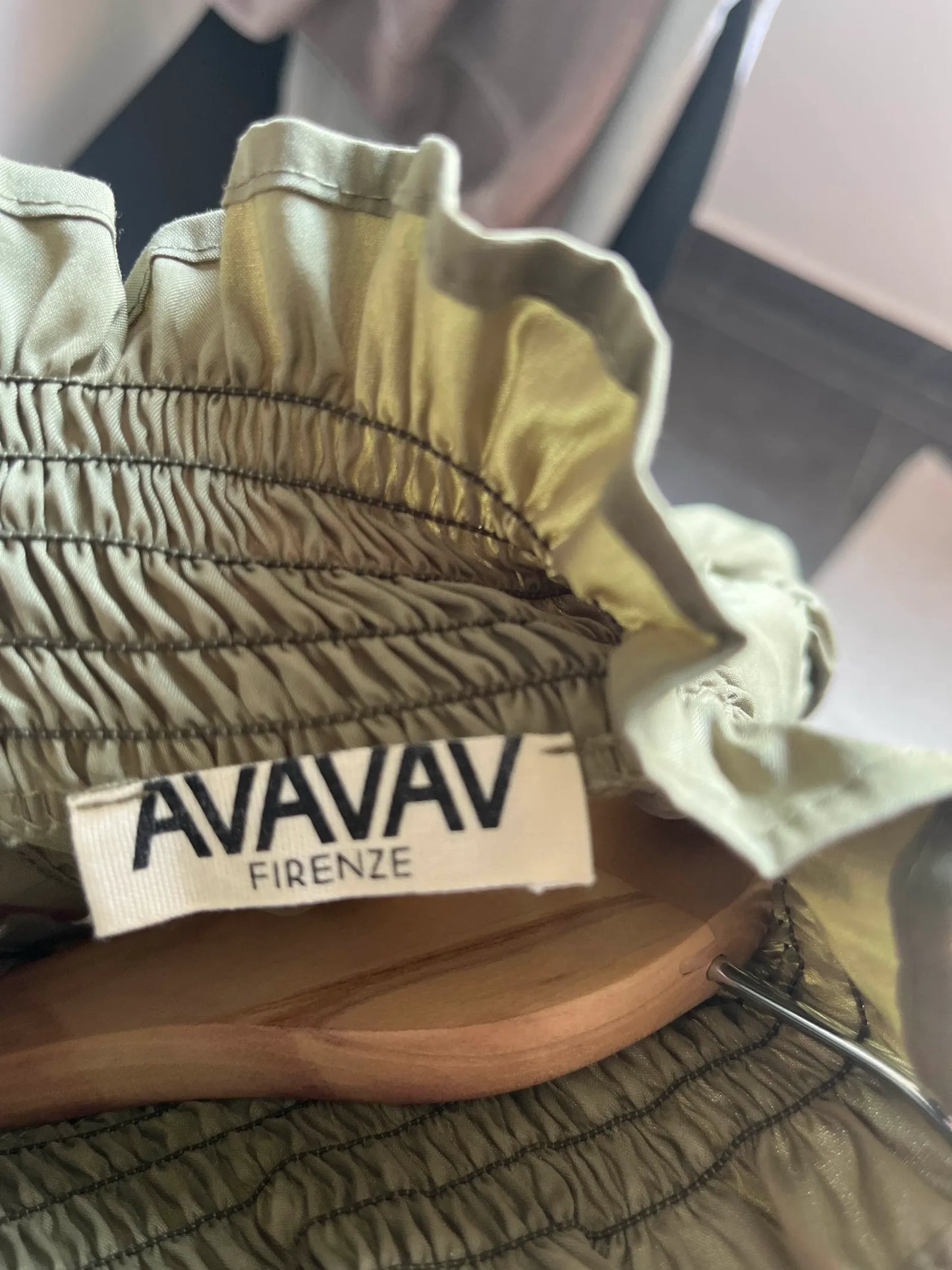 AVAVAV Firenze Smock Ruffle-klänning