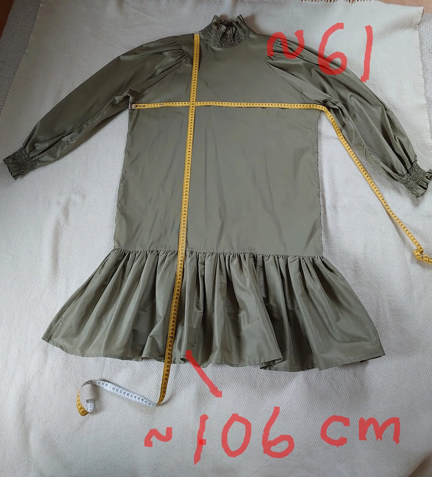 AVAVAV Firenze Smock Ruffle-klänning