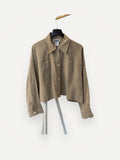 Hope Banner-sidenskjorta